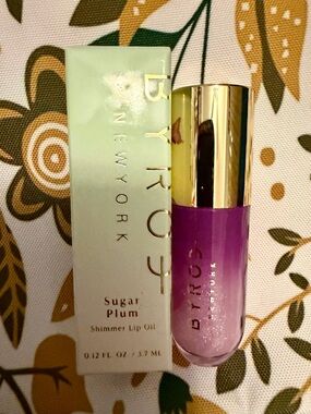 BRYOE Sugar Plum Shimmer Lip Oil NEW